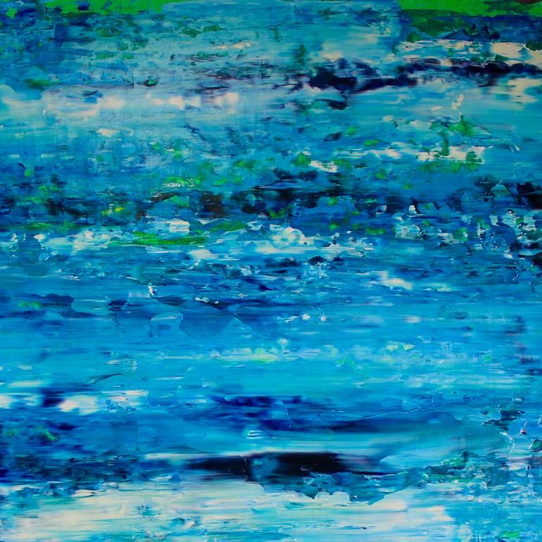 Original Modernism Abstract Painting by Nestor Toro