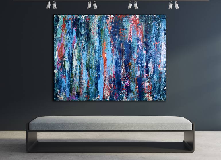 Original Abstract Painting by Nestor Toro