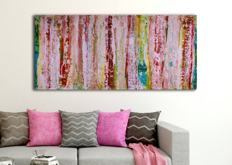 Original Abstract Expressionism Abstract Painting by Nestor Toro