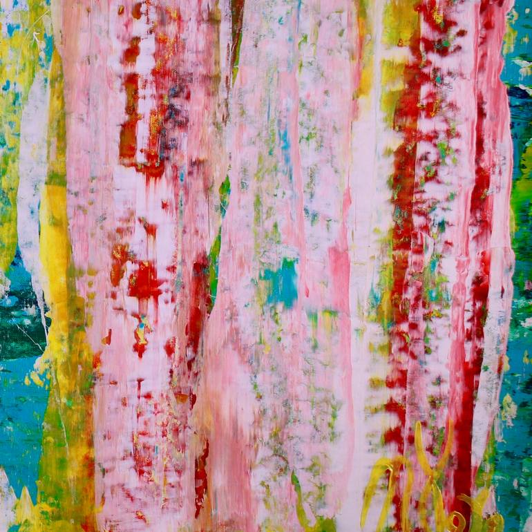 Original Abstract Expressionism Abstract Painting by Nestor Toro