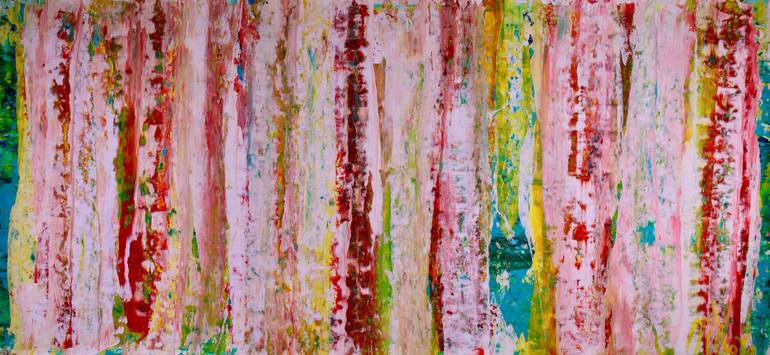 Original Abstract Expressionism Abstract Painting by Nestor Toro