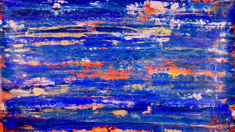 Original Abstract Expressionism Abstract Painting by Nestor Toro
