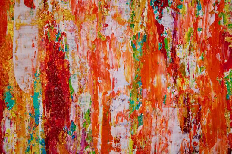 Original Abstract Expressionism Abstract Painting by Nestor Toro