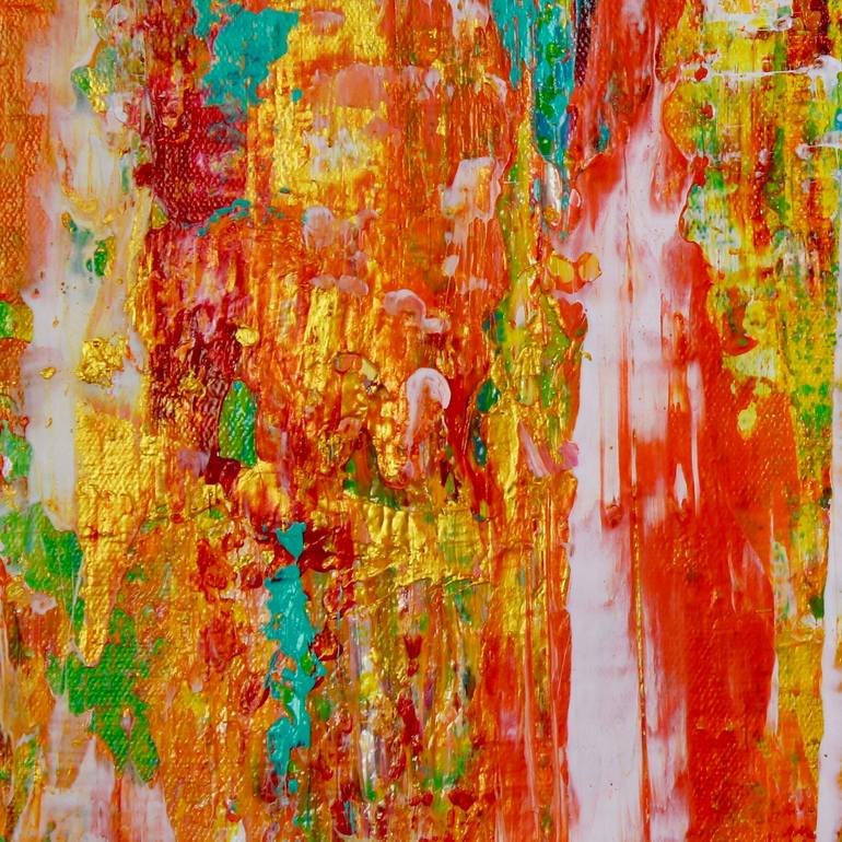 Original Abstract Expressionism Abstract Painting by Nestor Toro