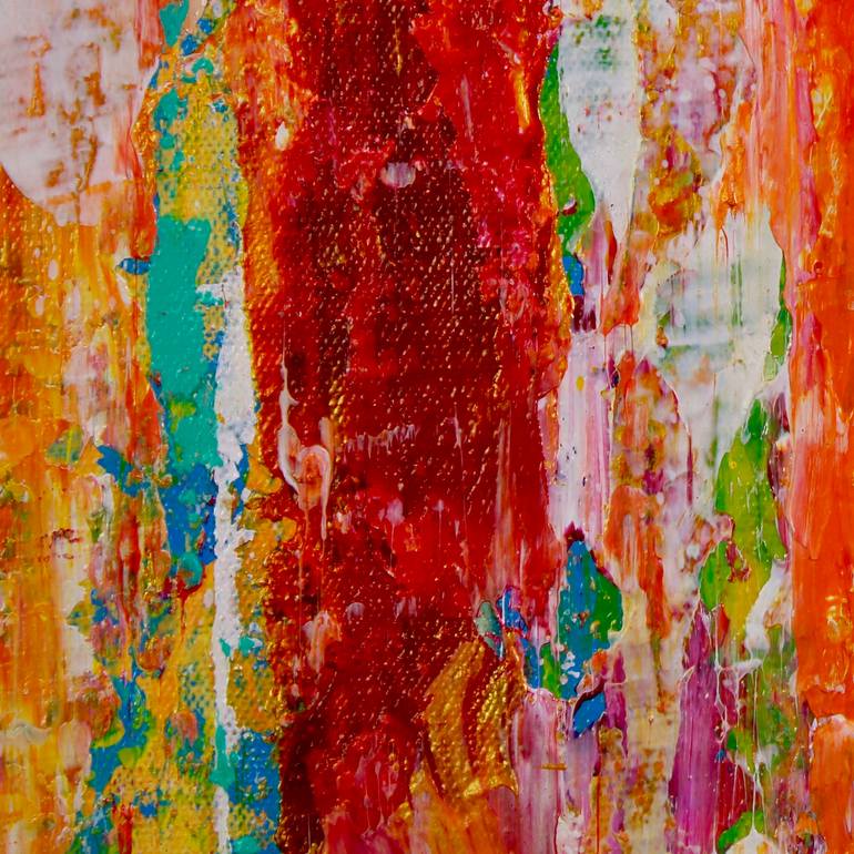 Original Abstract Expressionism Abstract Painting by Nestor Toro