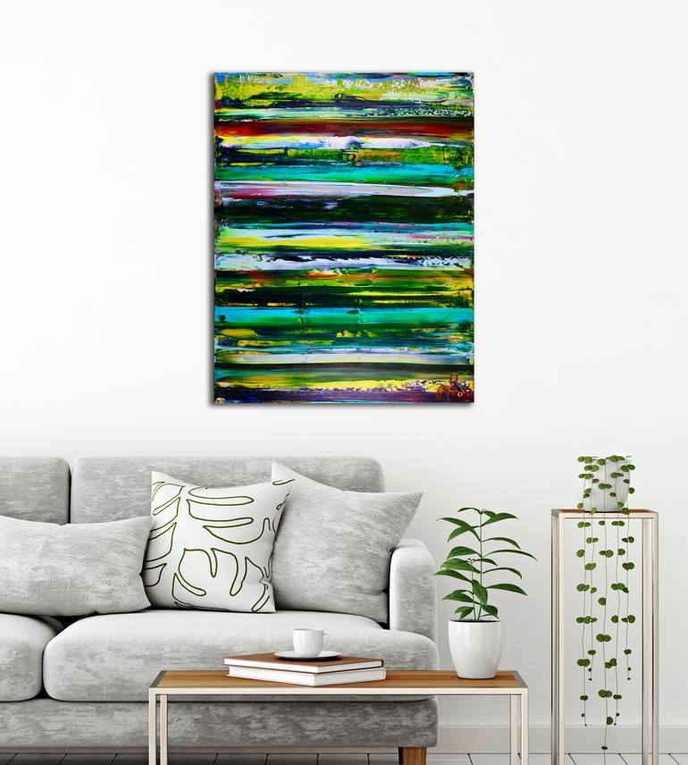 Original Modern Abstract Painting by Nestor Toro