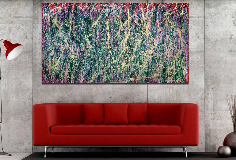 Original Abstract Painting by Nestor Toro