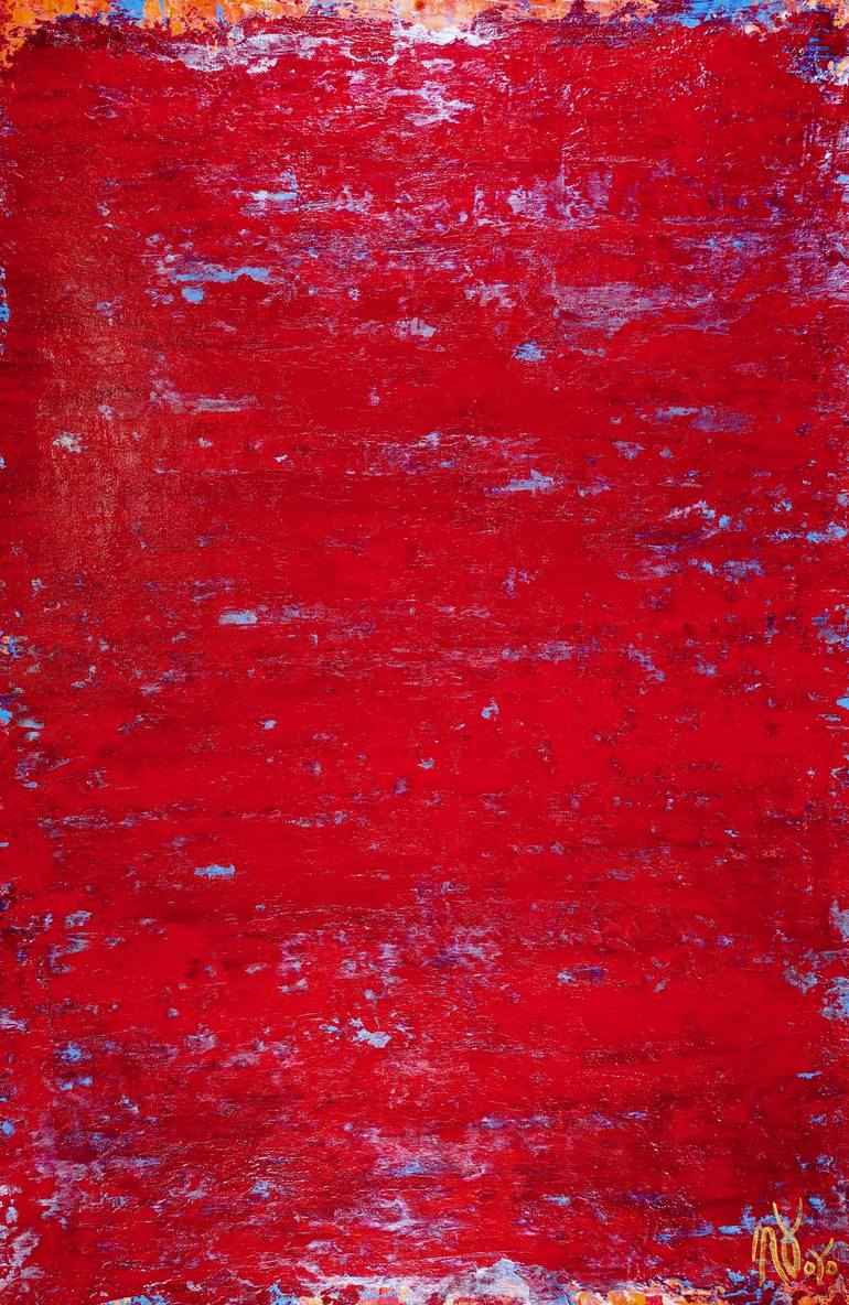 Petrified Red (China) Painting by Nestor Toro Saatchi Art