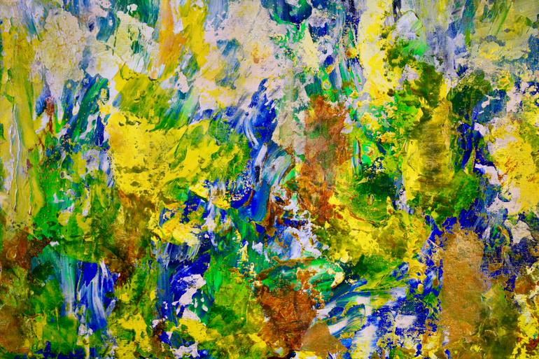 Original Modernism Abstract Painting by Nestor Toro