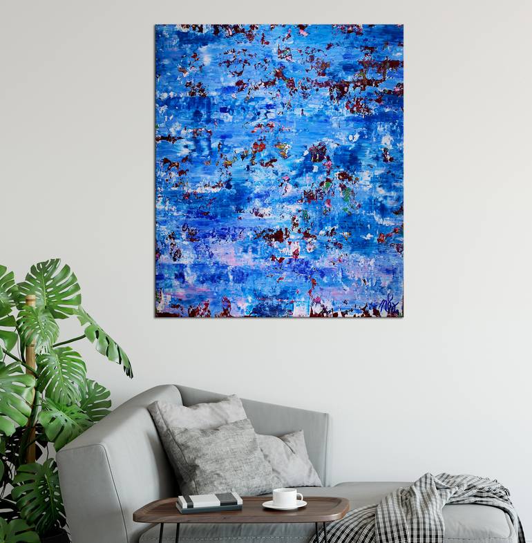 Original Abstract Nature Painting by Nestor Toro