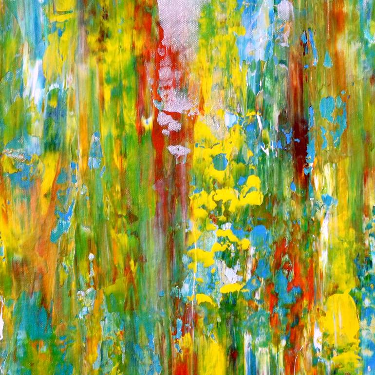 Original Abstract Nature Painting by Nestor Toro