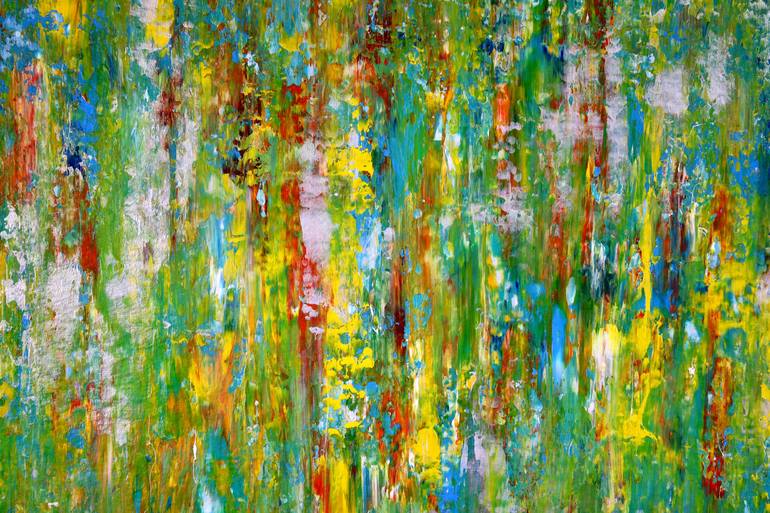 Original Abstract Nature Painting by Nestor Toro