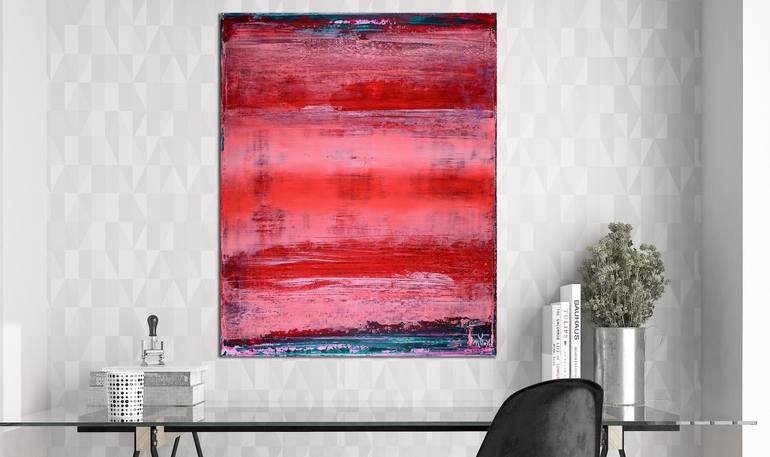 Original Fine Art Abstract Painting by Nestor Toro