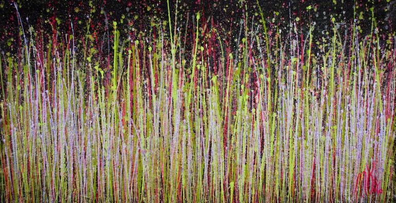 Original Abstract Expressionism Abstract Paintings by Nestor Toro