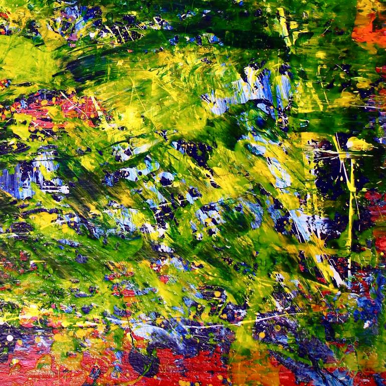 Original Abstract Nature Painting by Nestor Toro