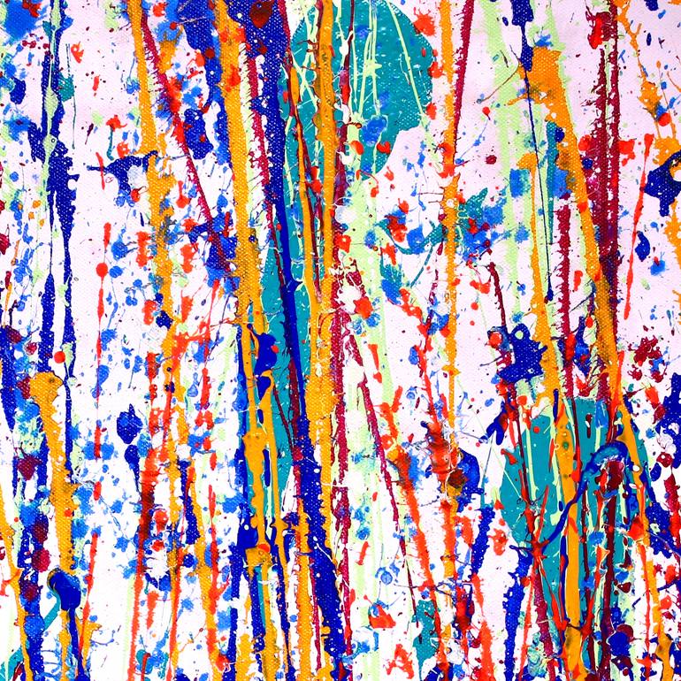 Original Abstract Expressionism Abstract Painting by Nestor Toro