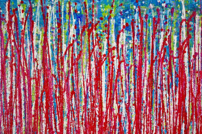 Original Abstract Expressionism Abstract Painting by Nestor Toro