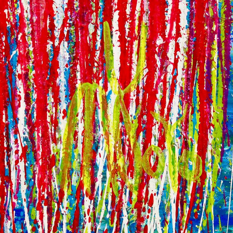 Original Abstract Expressionism Abstract Painting by Nestor Toro