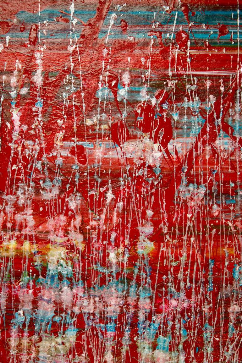 Original Abstract Expressionism Abstract Painting by Nestor Toro