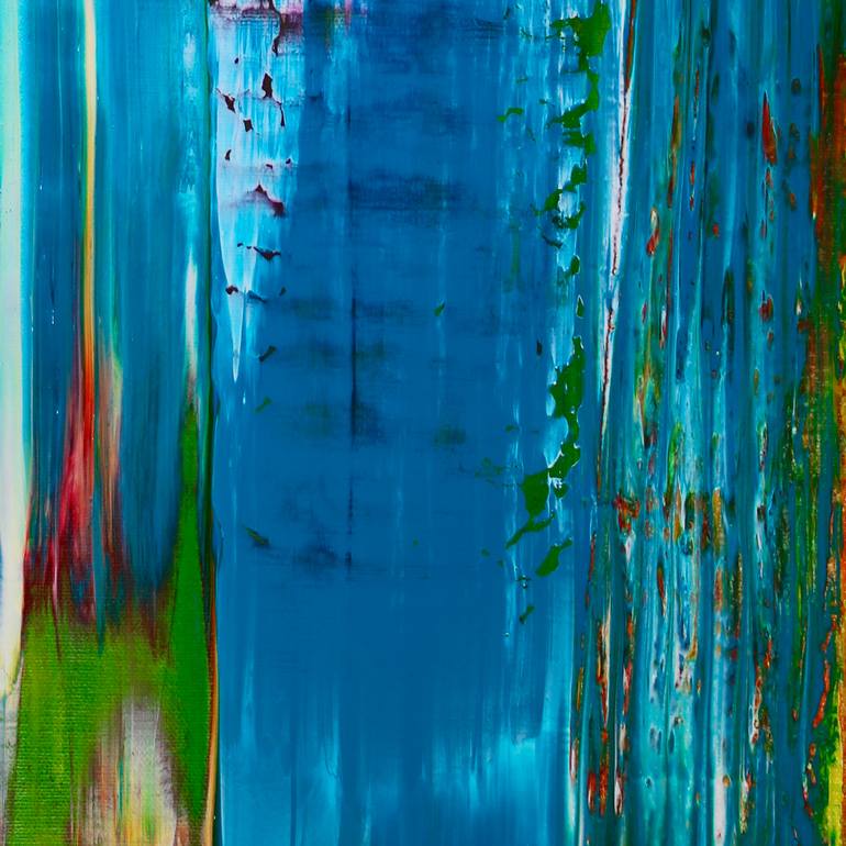 Original Modern Abstract Painting by Nestor Toro