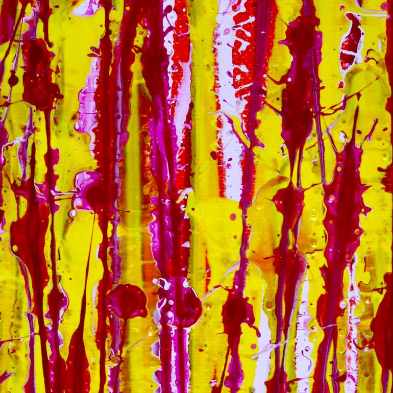 Original Abstract Expressionism Abstract Painting by Nestor Toro