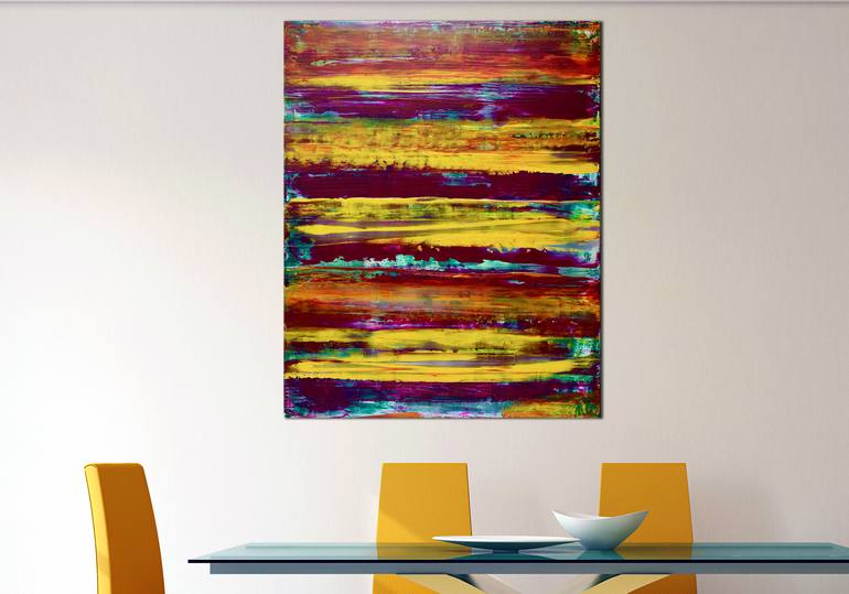 Original Abstract Painting by Nestor Toro