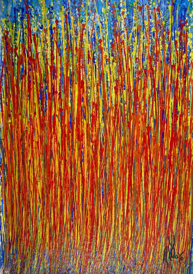 Daring Spectra Painting by Nestor Toro | Saatchi Art