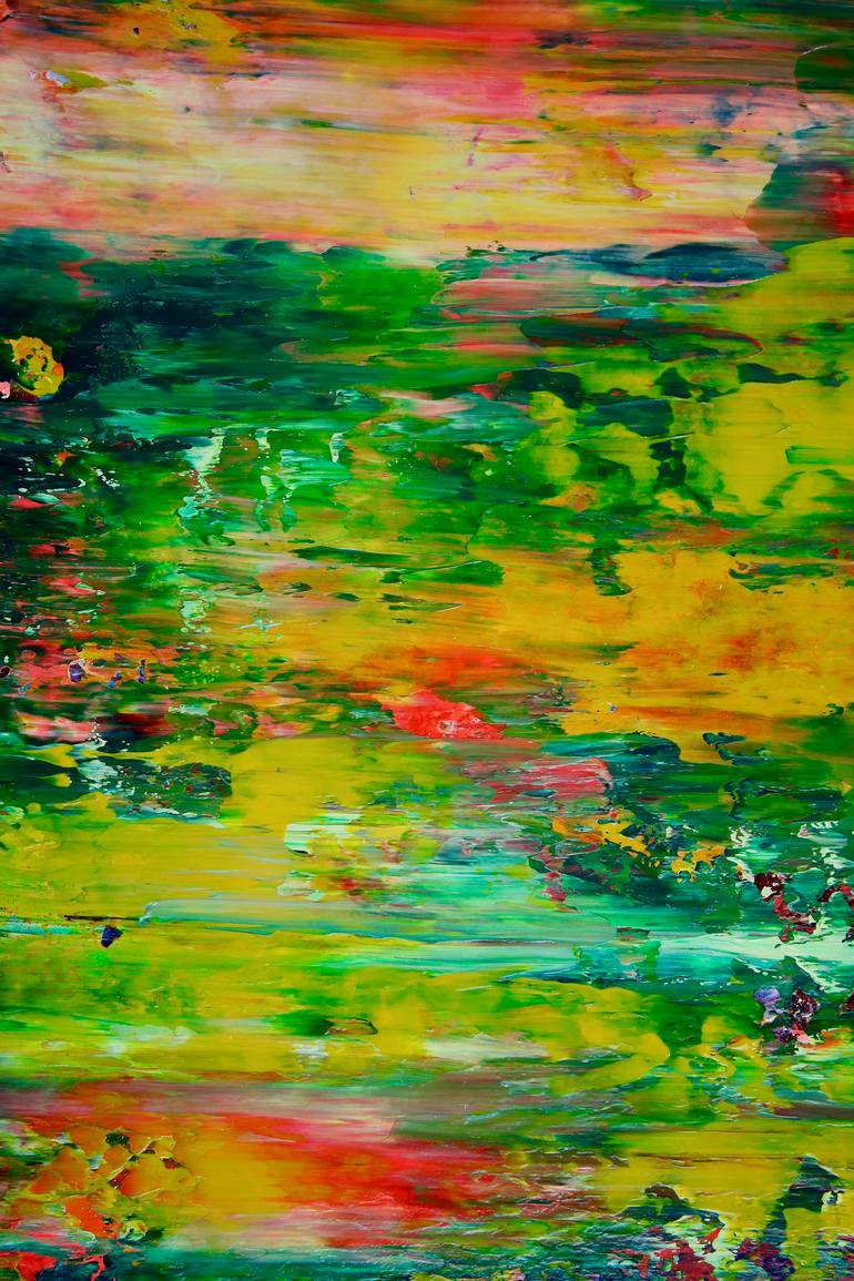 Original Abstract Expressionism Abstract Painting by Nestor Toro