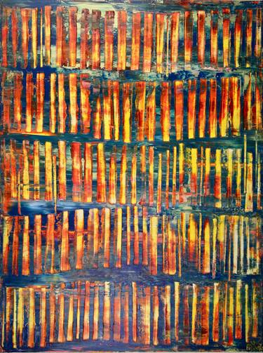Original Abstract Expressionism Abstract Paintings by Nestor Toro
