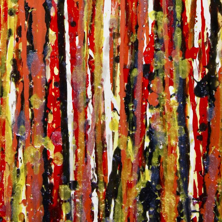 Original Abstract Expressionism Abstract Painting by Nestor Toro