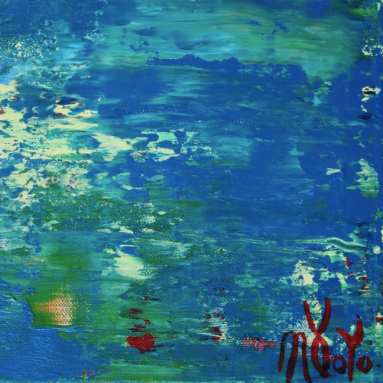 Original Abstract Nature Painting by Nestor Toro