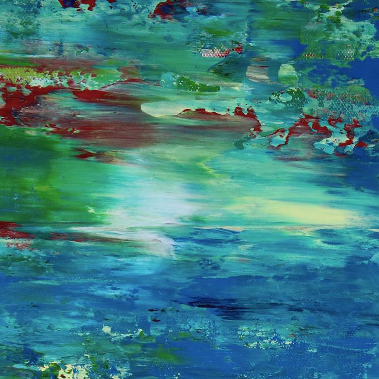 Original Abstract Nature Painting by Nestor Toro