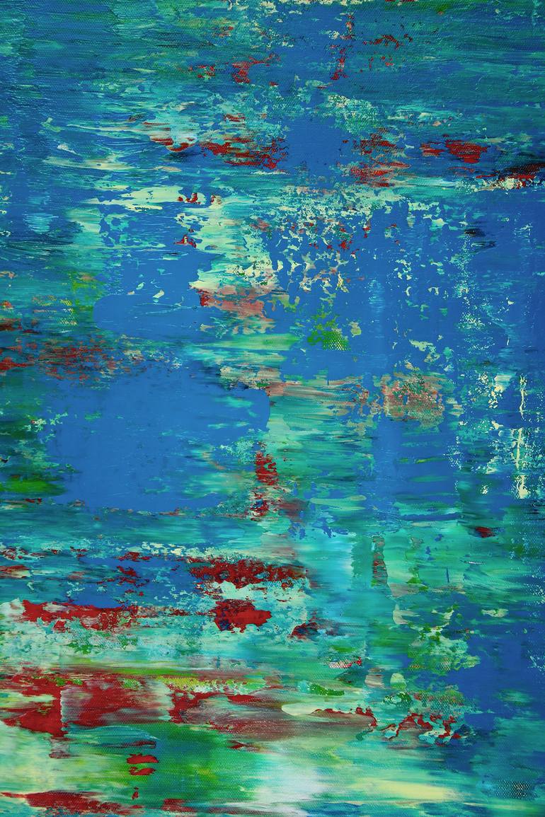 Original Abstract Nature Painting by Nestor Toro