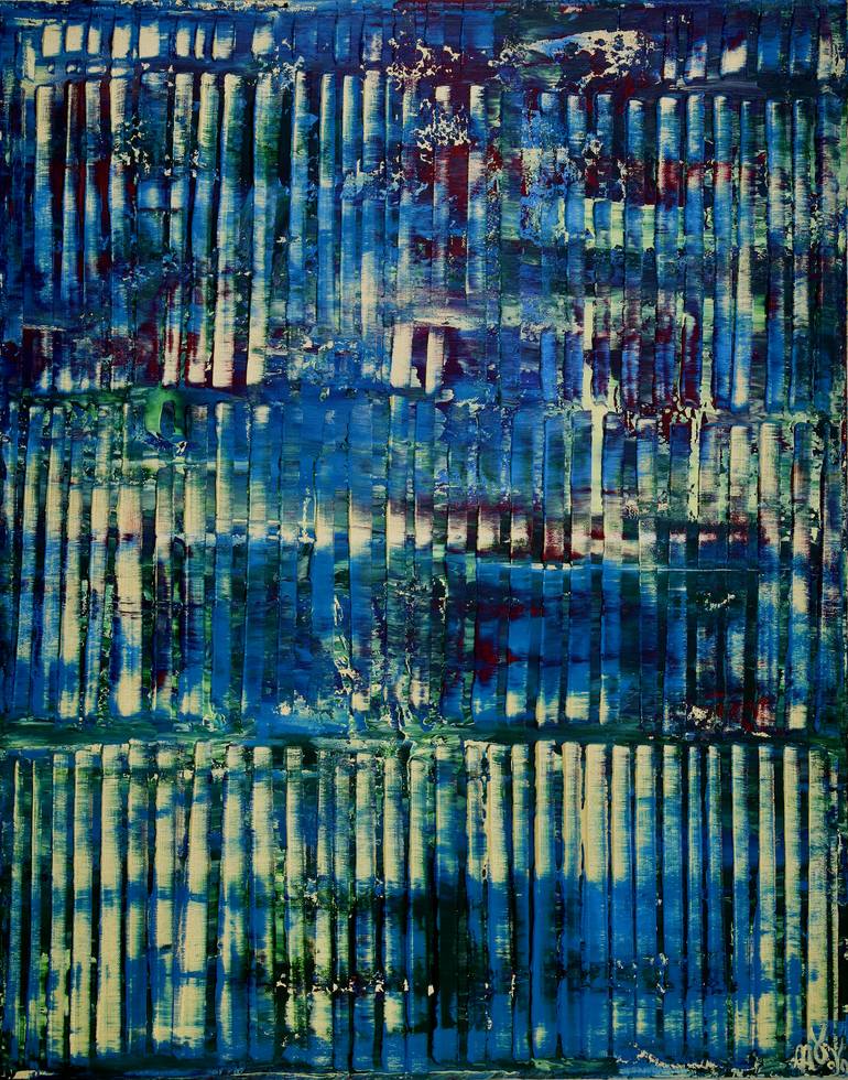 Print of Abstract Expressionism Abstract Paintings by Nestor Toro
