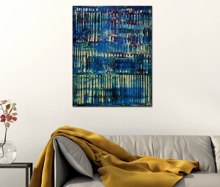 Original Abstract Painting by Nestor Toro