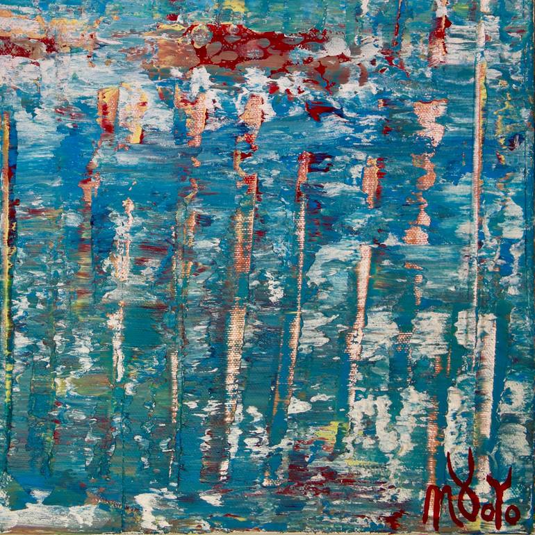 Original Expressionism Abstract Painting by Nestor Toro