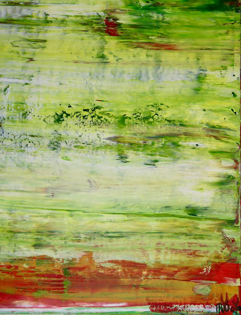 Original Abstract Nature Painting by Nestor Toro