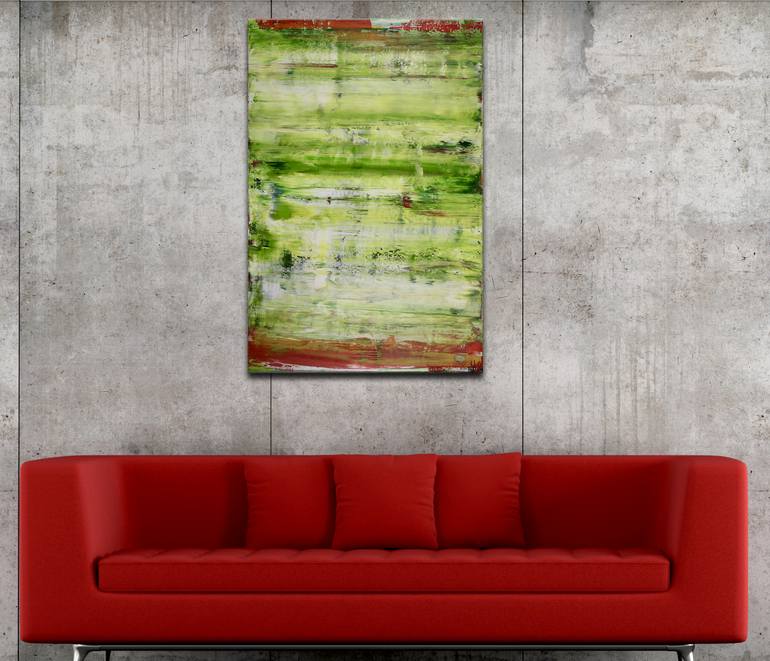 Original Abstract Nature Painting by Nestor Toro