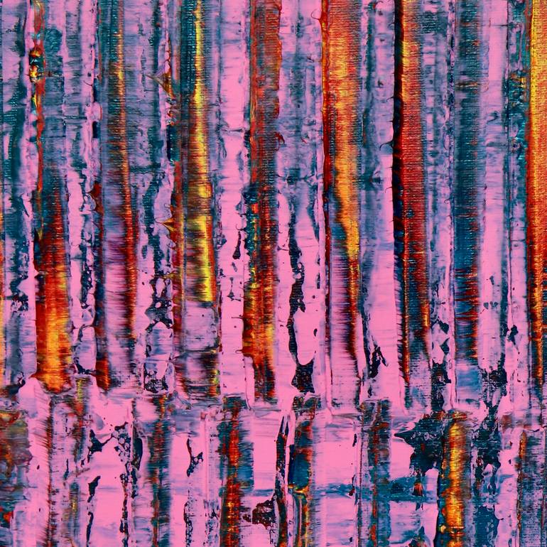 Original Abstract Expressionism Abstract Painting by Nestor Toro