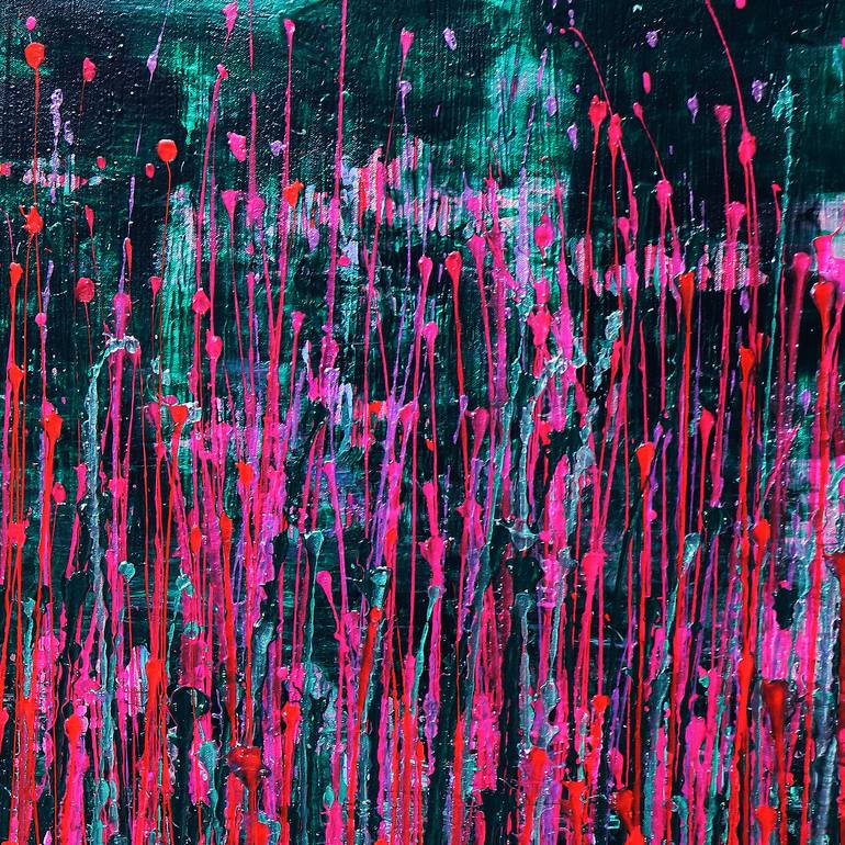 Original Abstract Expressionism Abstract Painting by Nestor Toro