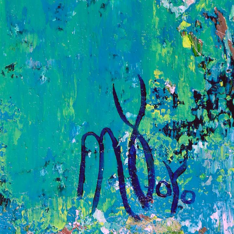 Original Abstract Nature Painting by Nestor Toro