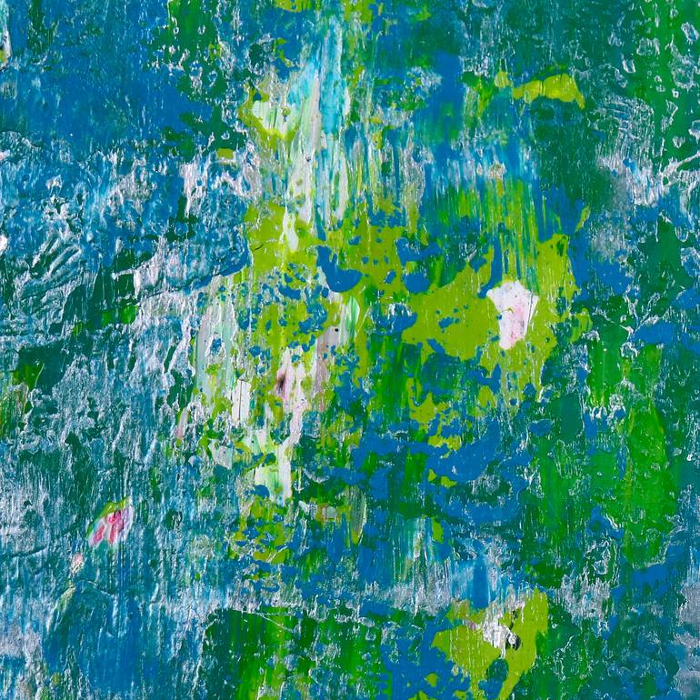Original Abstract Nature Painting by Nestor Toro