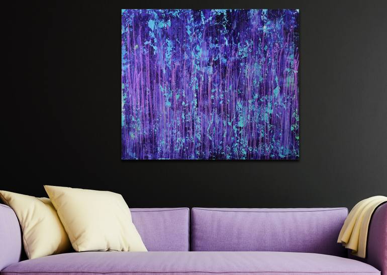 Original Abstract Expressionism Abstract Painting by Nestor Toro