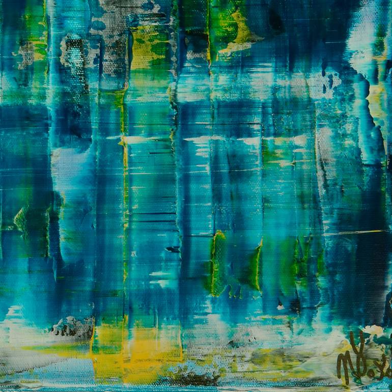 Original Abstract Nature Painting by Nestor Toro