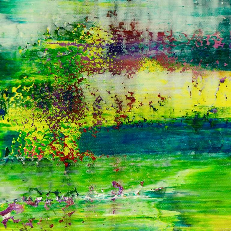 Original Modernism Abstract Painting by Nestor Toro