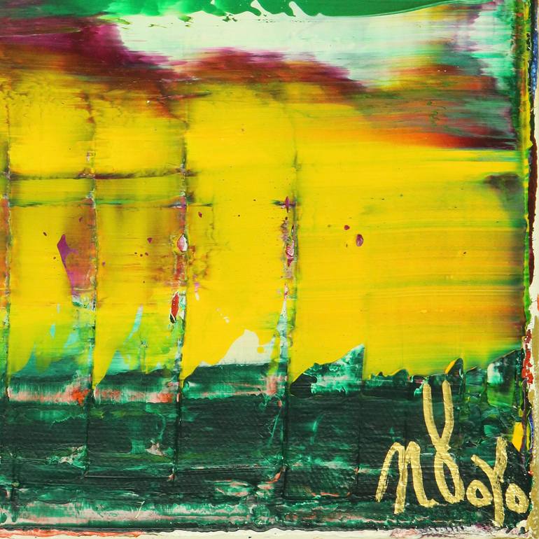 Original Modernism Abstract Painting by Nestor Toro