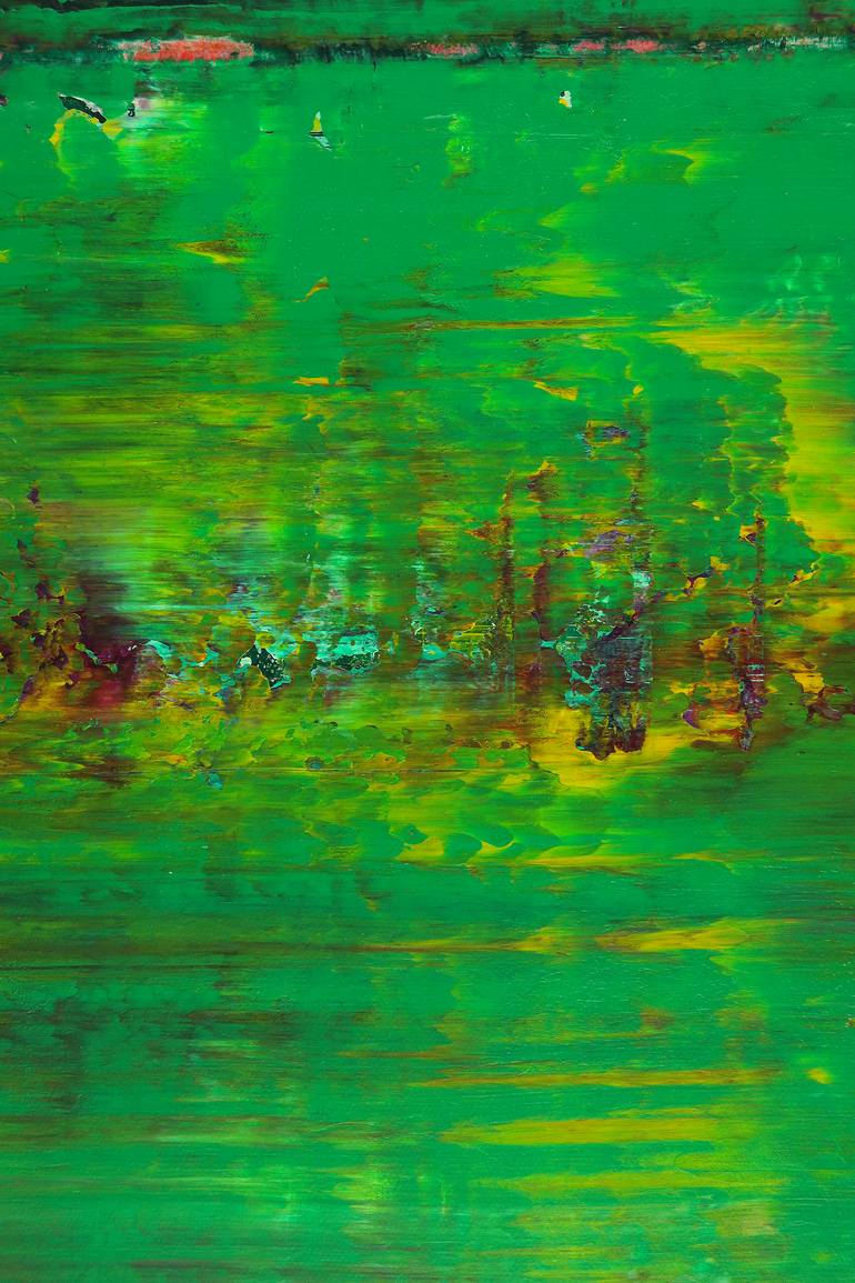 Original Modernism Abstract Painting by Nestor Toro