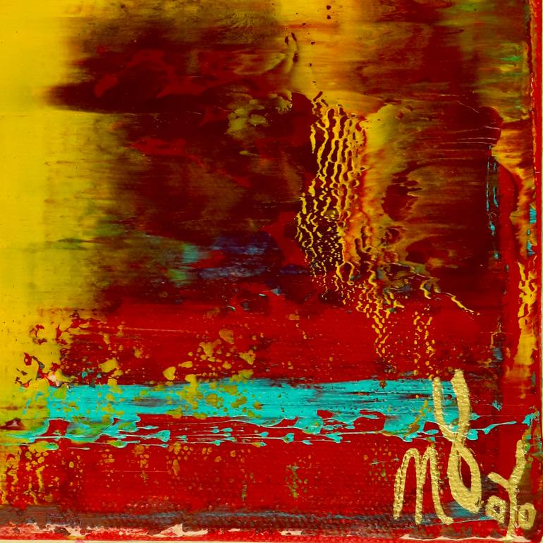 Original Modernism Abstract Painting by Nestor Toro