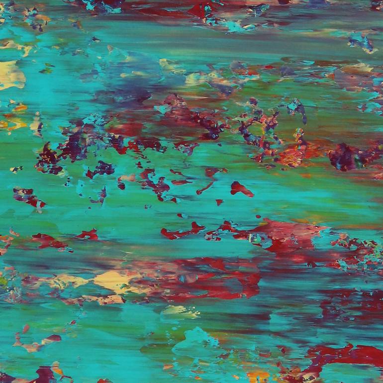 Original Abstract Nature Painting by Nestor Toro