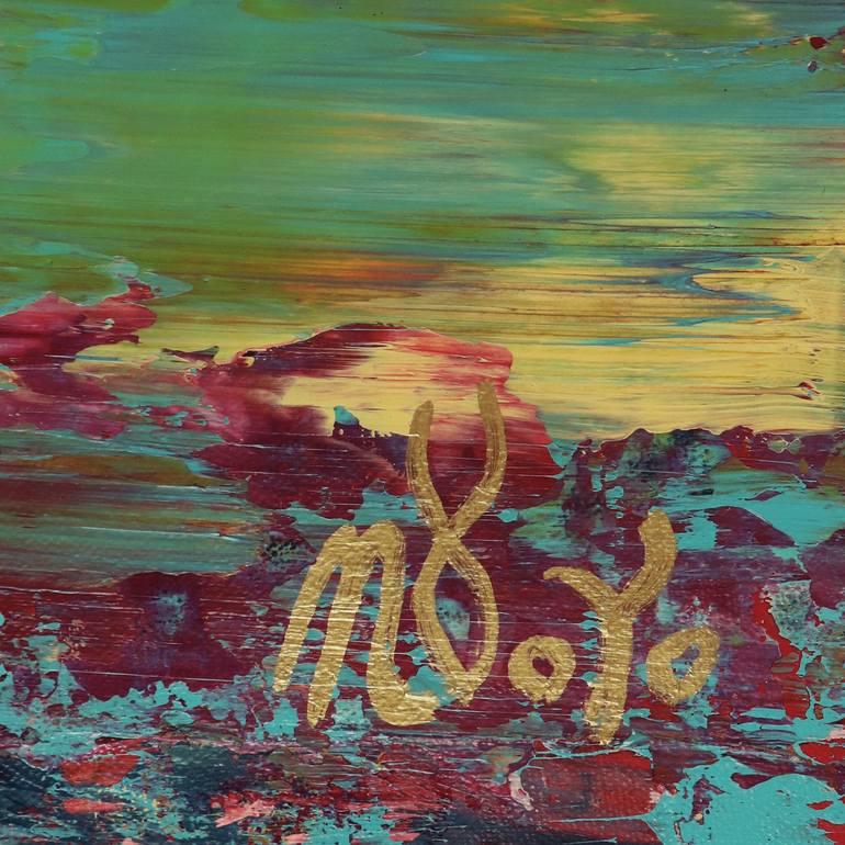 Original Abstract Nature Painting by Nestor Toro